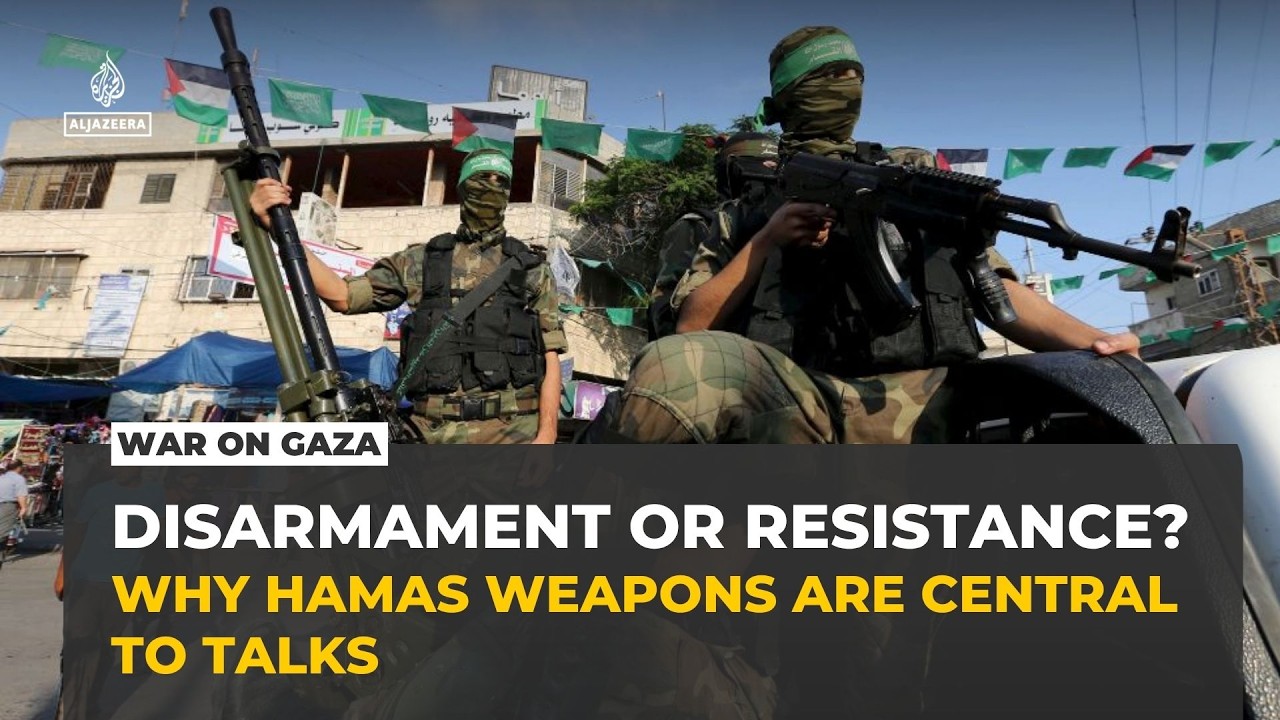 Hamas weapons remain central issue in Gaza future negotiations