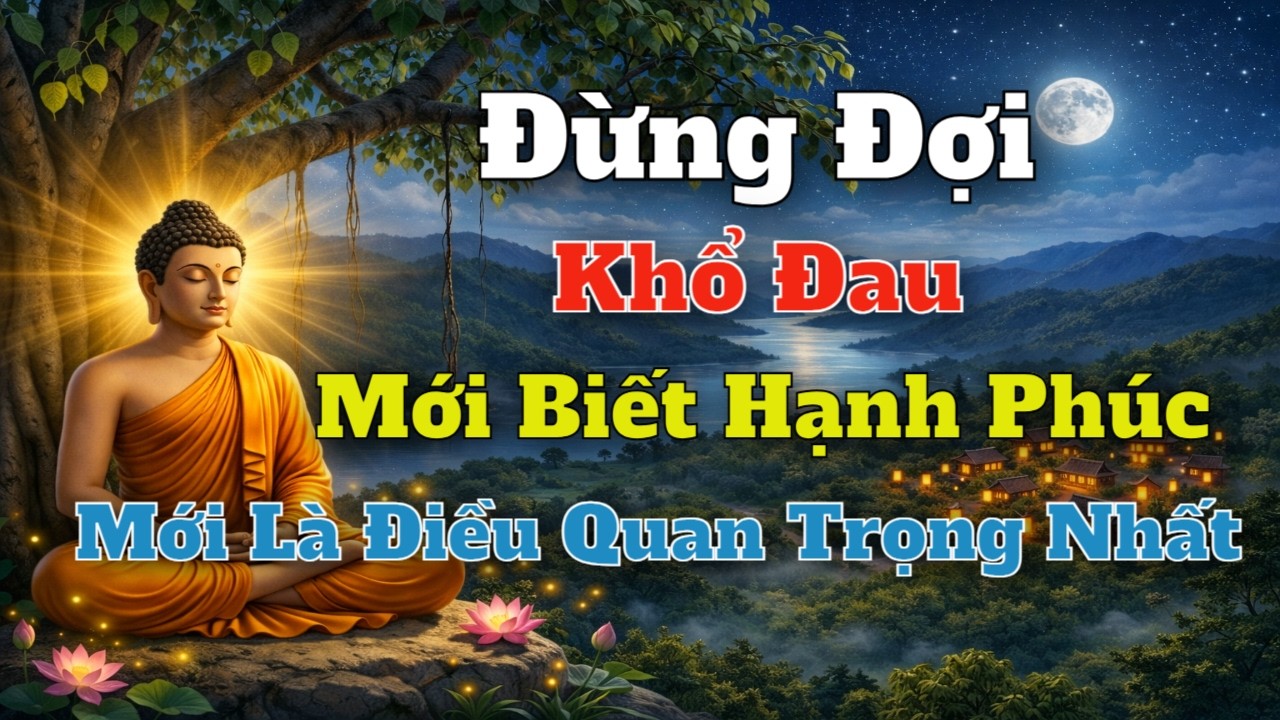 Lời Phật Dạy: Đừng Đợi Khổ Đau Mới Biết Hạnh Phúc - Là Thứ Quan Trọng Nhất