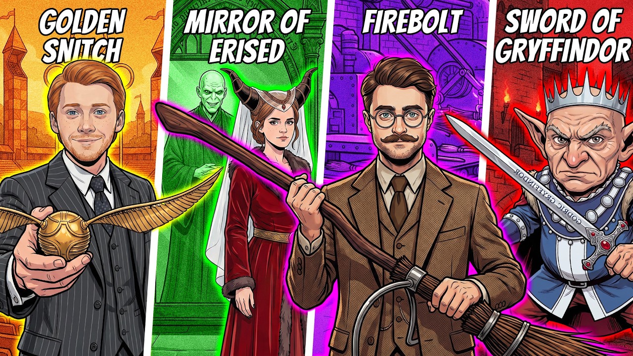 The Creators of All 18 Legendary Artifacts in Harry Potter EXPLAINED in Detail