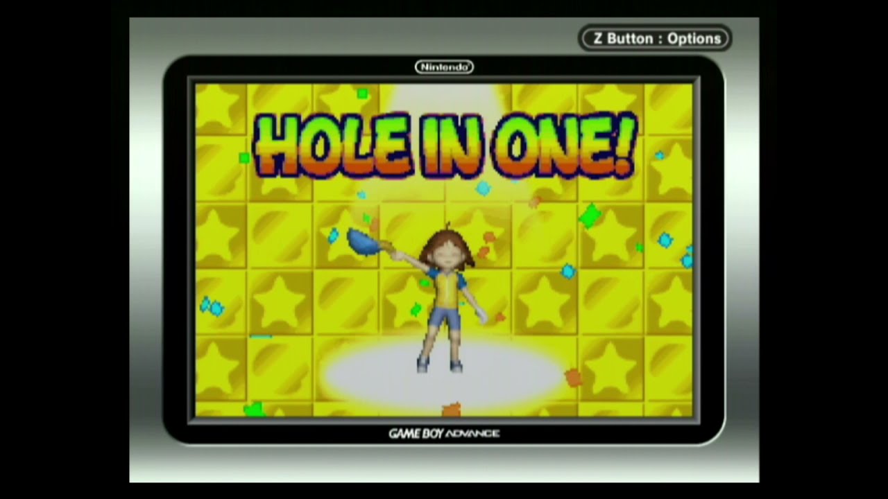 Mario Golf: Advance Tour: All Character Hole Out Animations