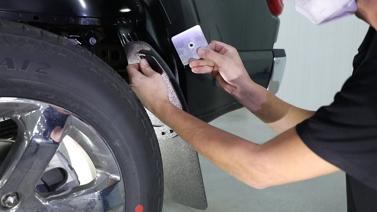 2021-ON Ford F-150 - Rear ROCKSTAR&trade; Splash Guard Mud Flap Install Video