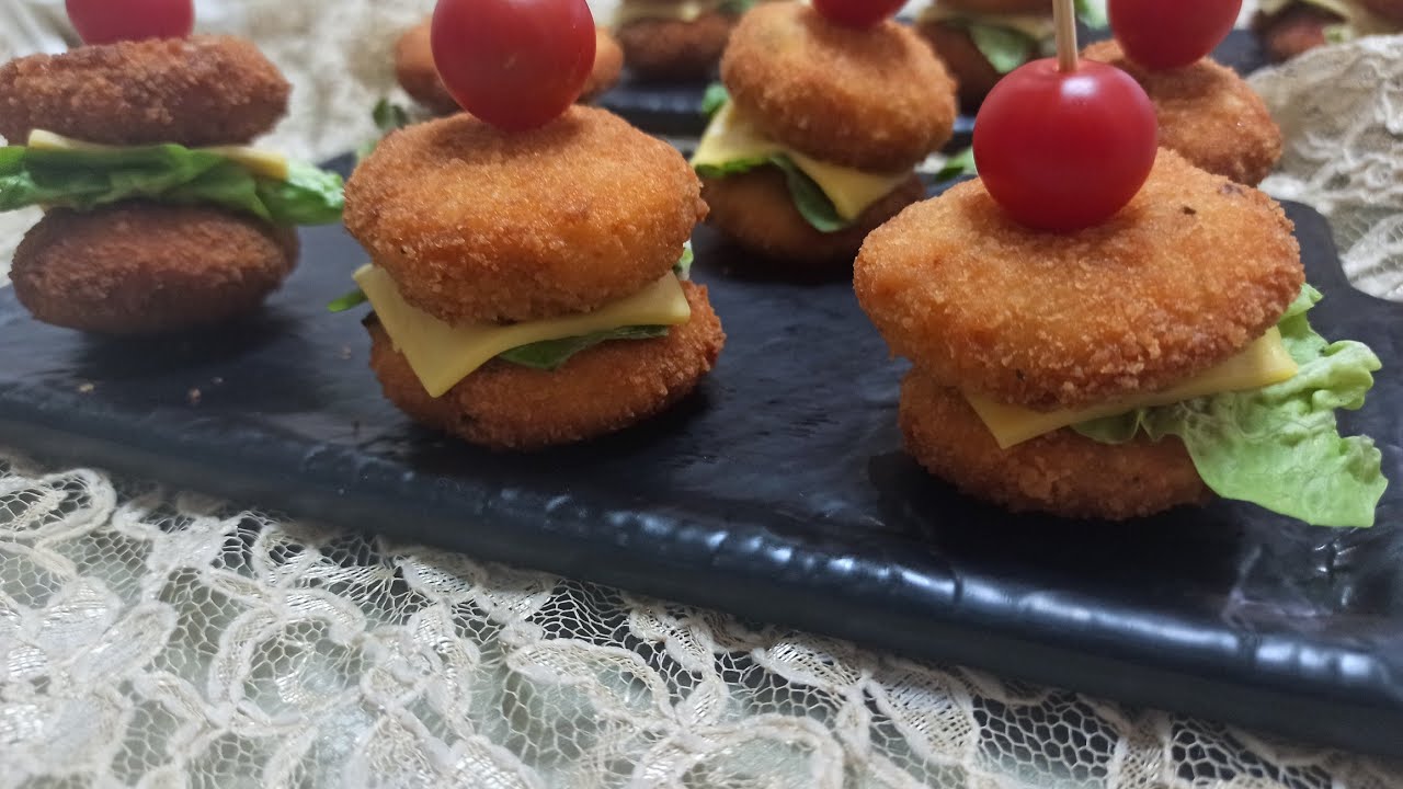 ألذ كروكيت بالدجاج وبيشاميل كتجي لذيذة وسهلة التحضير