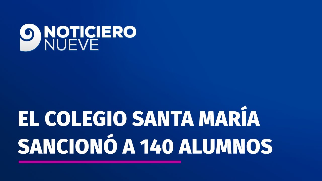 El Colegio Santa María sancionó a 140 alumnos y los padres apuntaron que la sanción fue “desmedida”