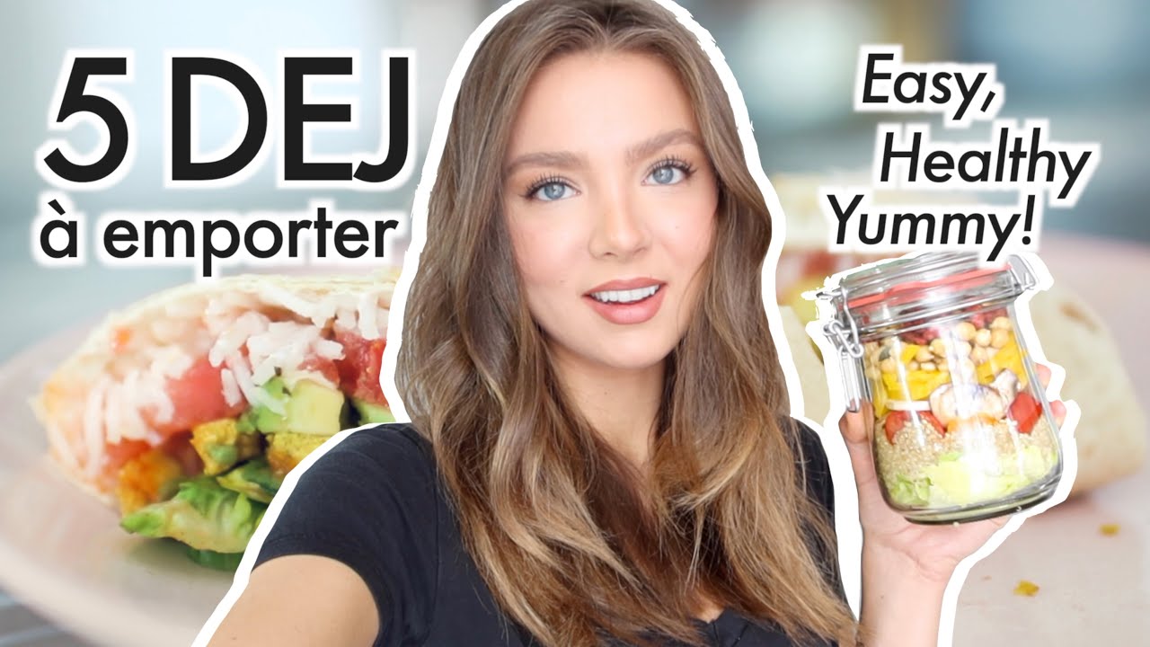 5 idées de LUNCH à EMPORTER au Travail | SleepingBeauty