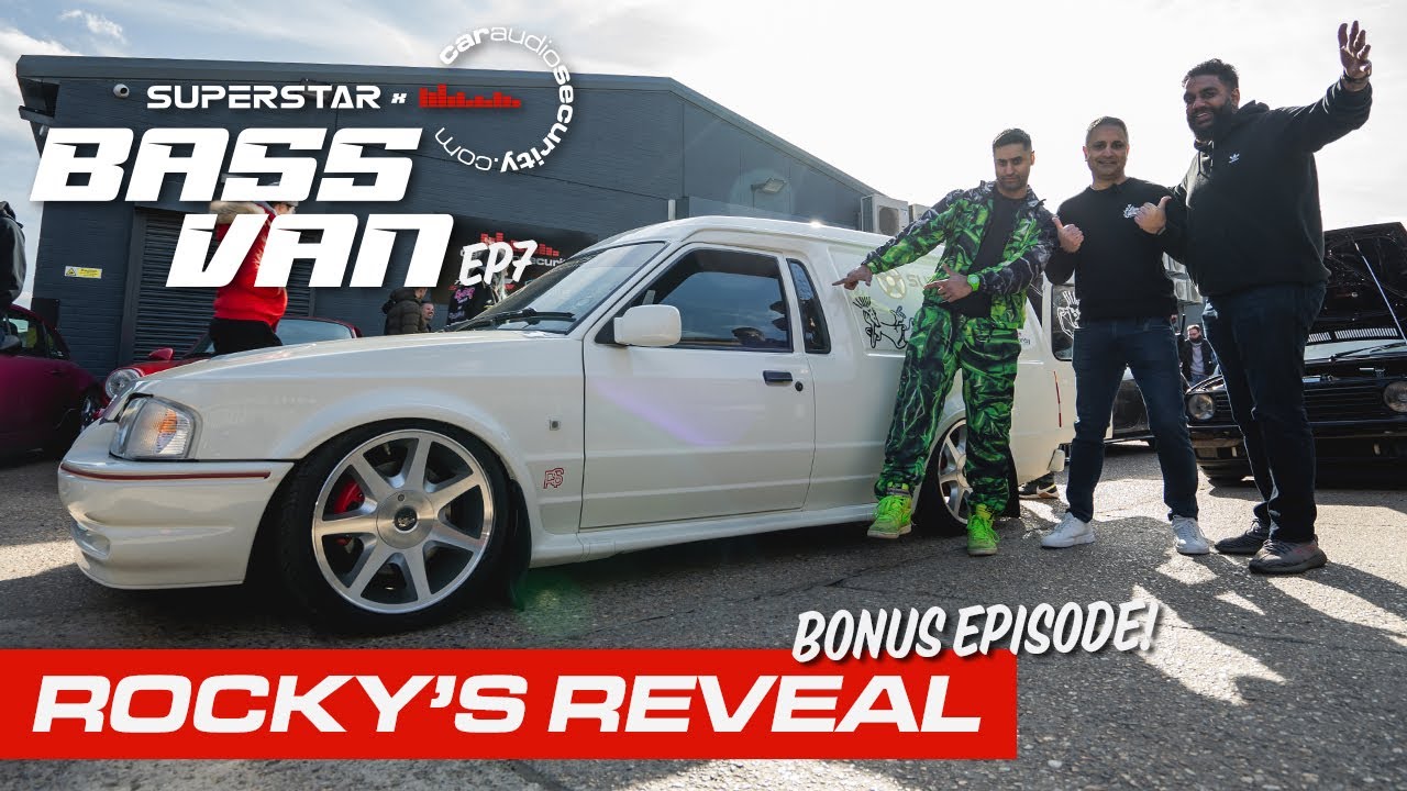 Ford Escort RS Turbo Bass Van build EP7 | We reveal the BASS Van to Rocky! | Car Audio & Security