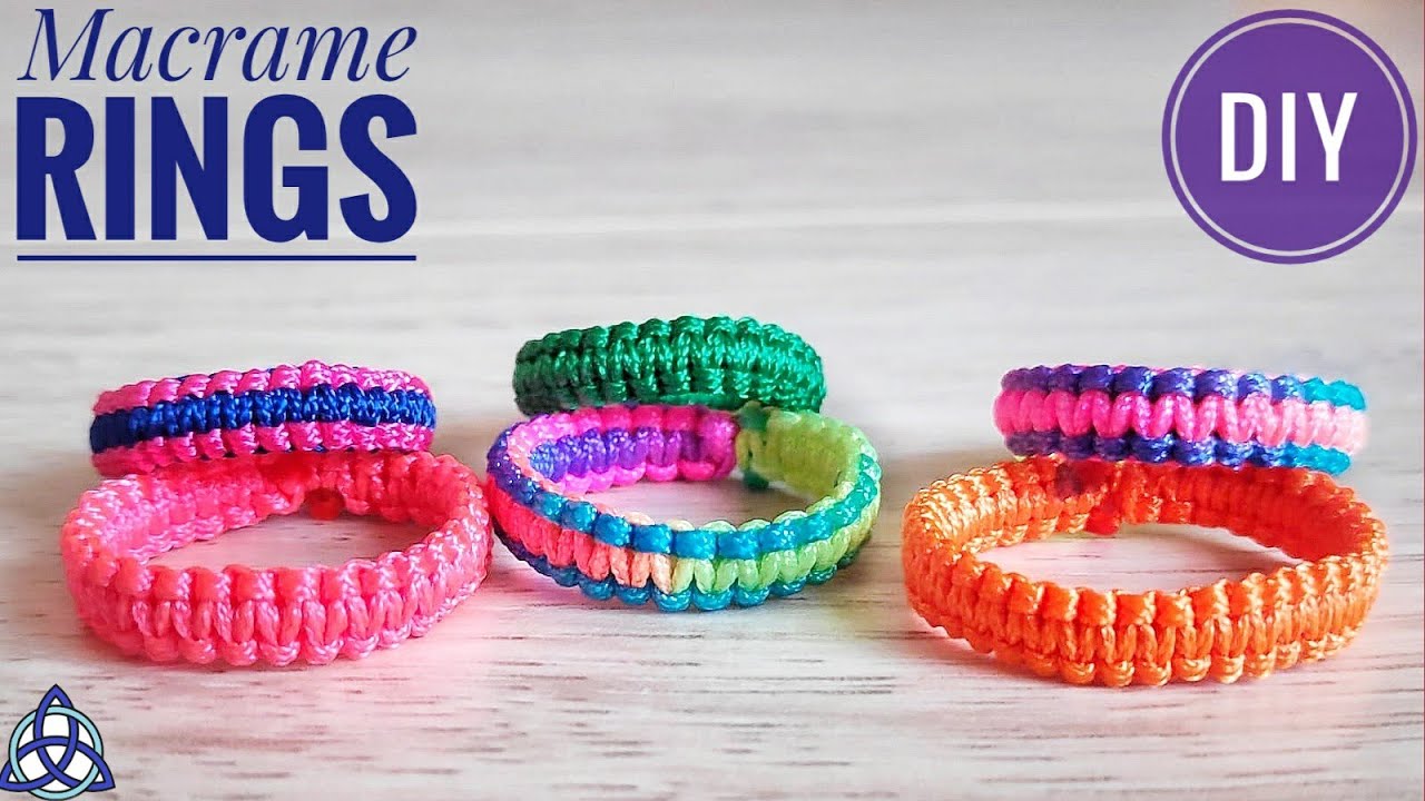 Easy Macrame Ring Tutorial