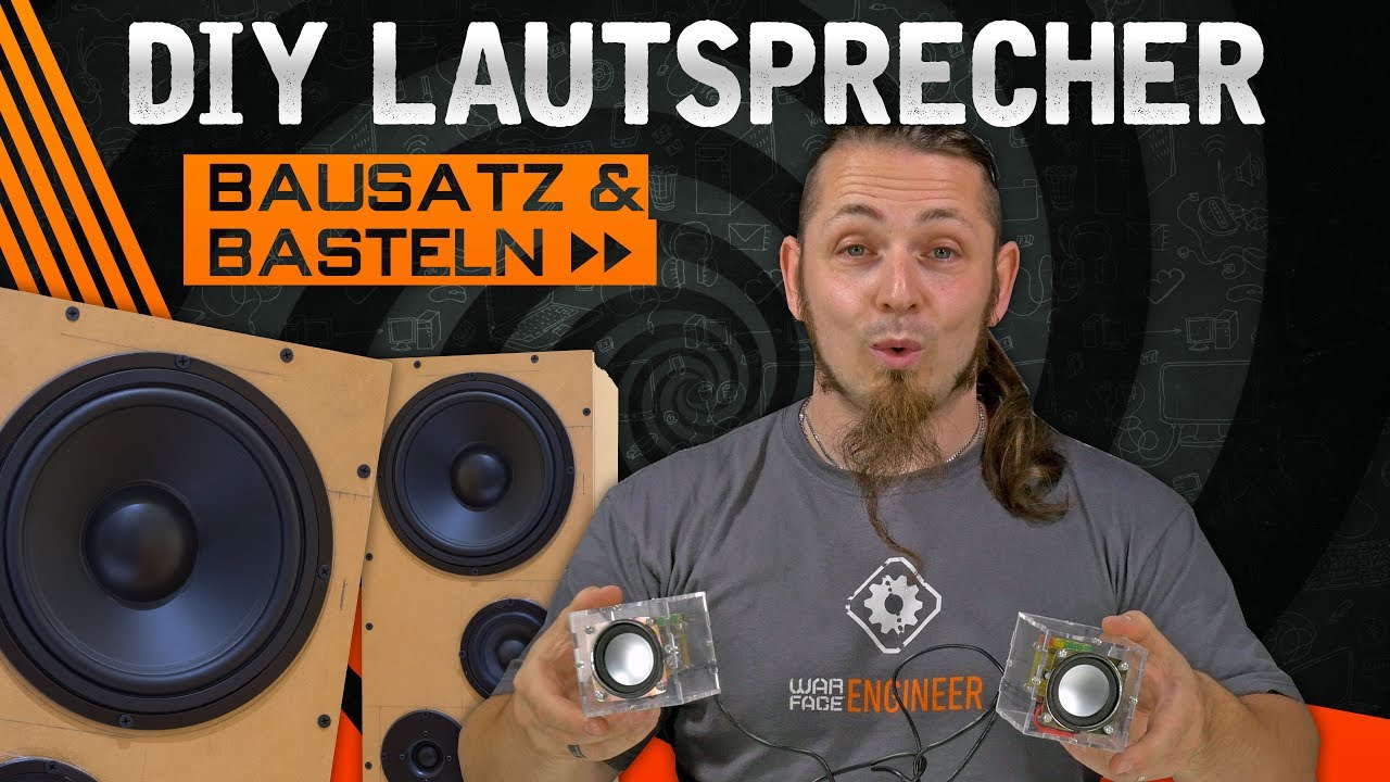 DIY LAUTSPRECHER 🔊 Bastelstunde mit Ronny [Review, Technik, German, Deutsch]