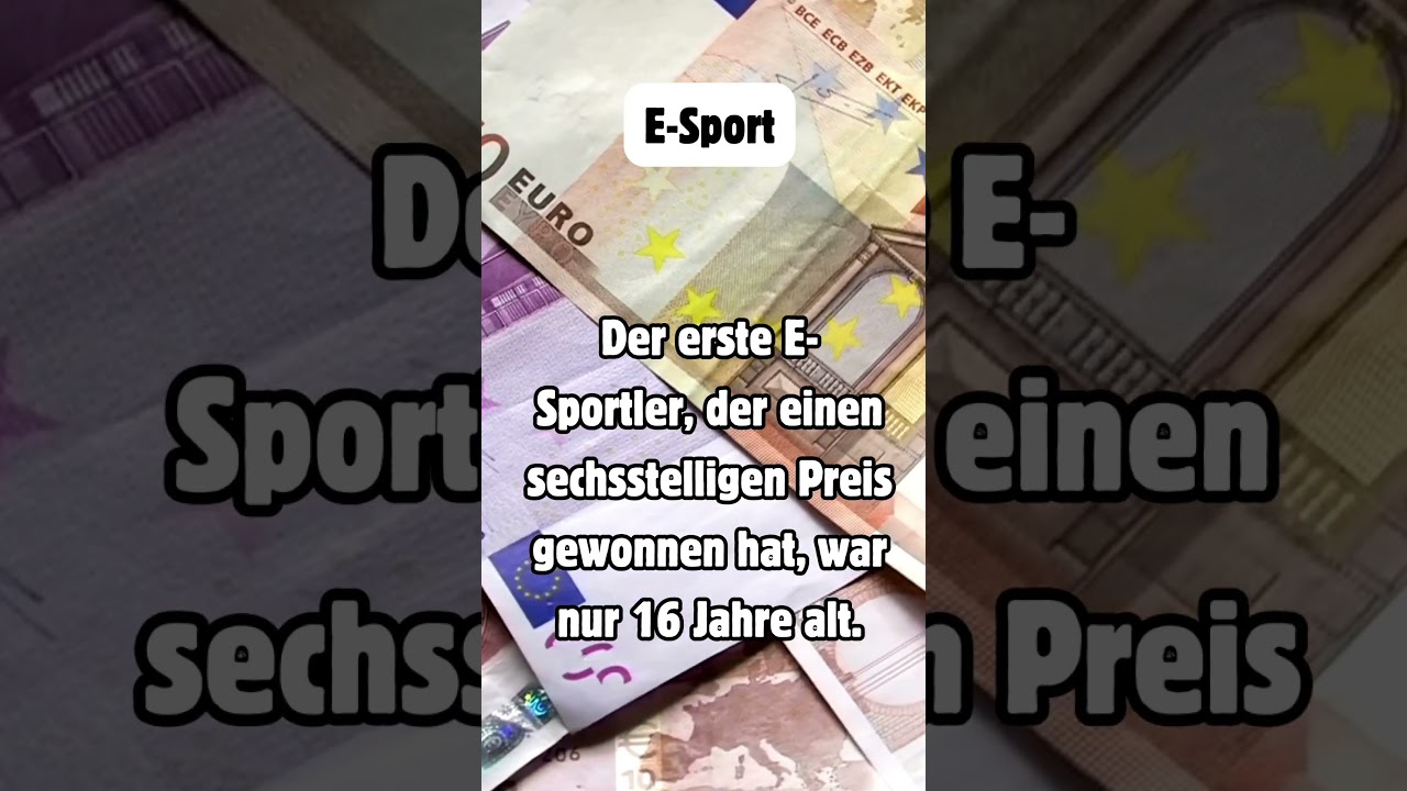 16-jähriger E-Sportler gewinnt 6-stelligen Preis! 
