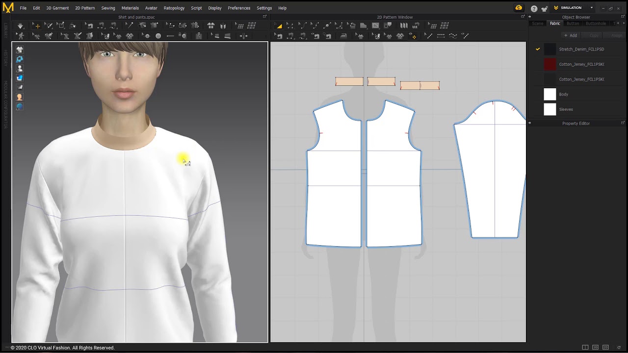 Marvelous Designer Basic Garments: Utility Jacket