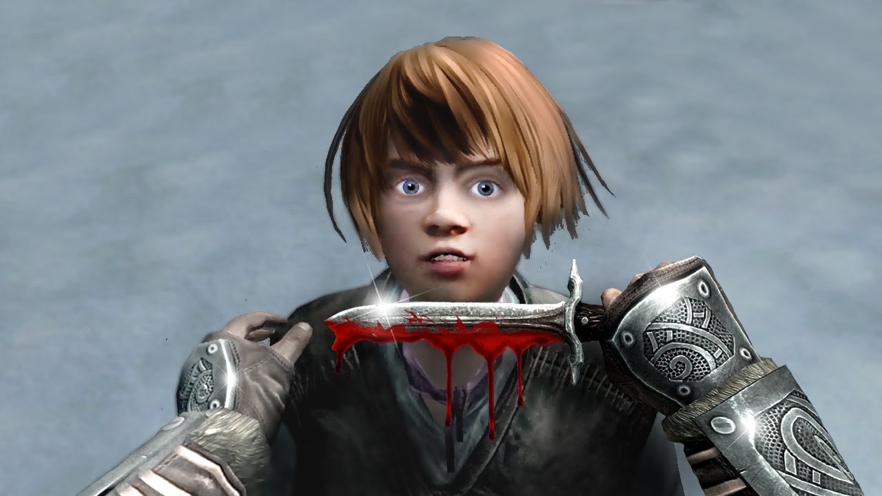 Skyrim VR but my RP goes two far...