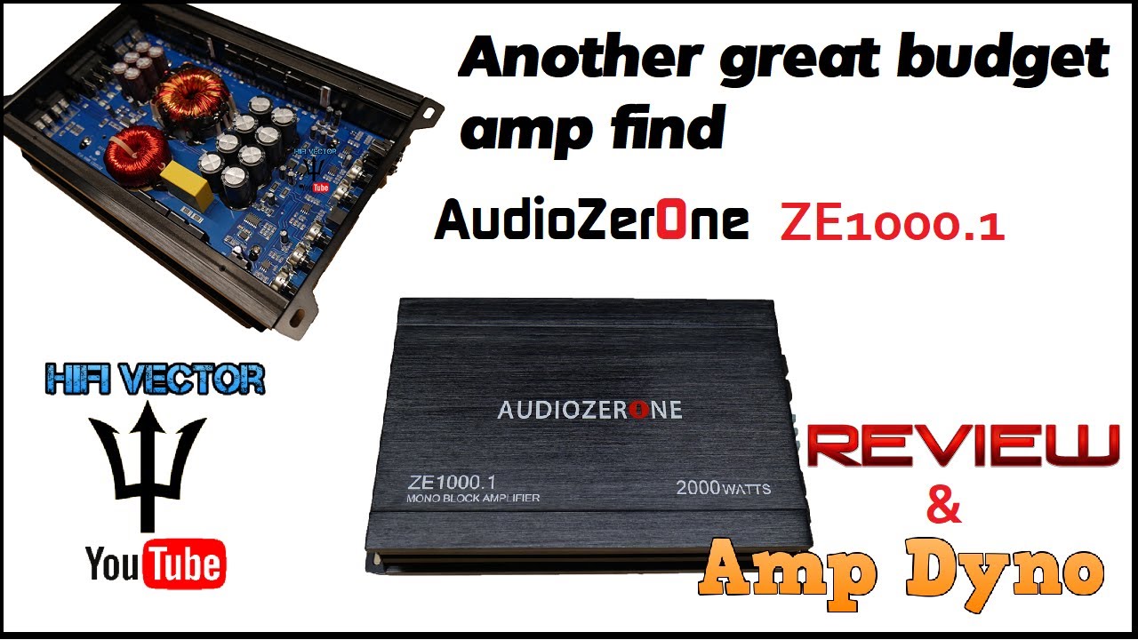 Audiozerone ZE1000.1 amp dyno budget amazon amp find audio zero one amplifier
