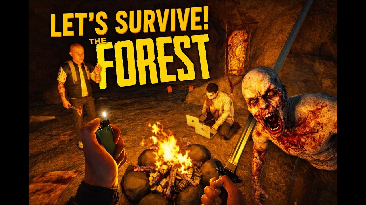 THE FOREST IS CRAZY SCARY. | The Forest #2
