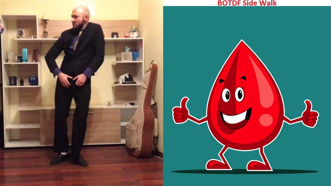 Michael Jackson dance tutorial - BOTDF Side Walk