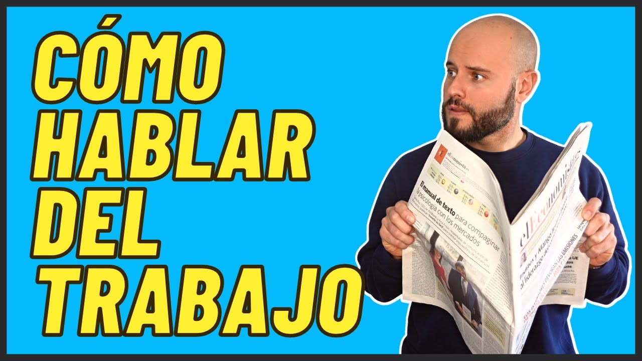 🧰APRENDER ESPAÑOL CON NOTICIAS - VOCABULARIO del TRABAJO [Nivel C1]🧰  #RumboAlC1