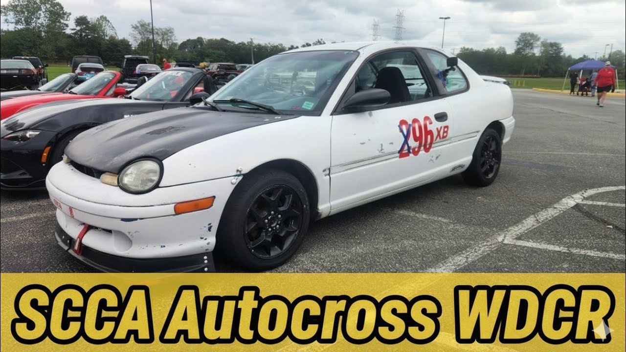 WDCR SCCA Autocross – Waldorf MD | 1996 Plymouth Neon | 9/21/2025