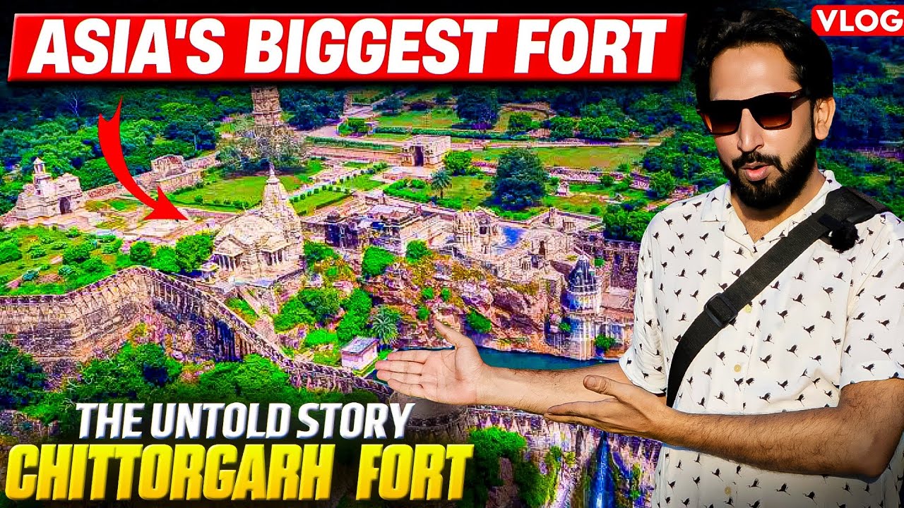 Asia का सबसे बड़ा किला – जिसके हर पत्थर में लहू की कहानी है। Chittorgarh Fort rajisthan India