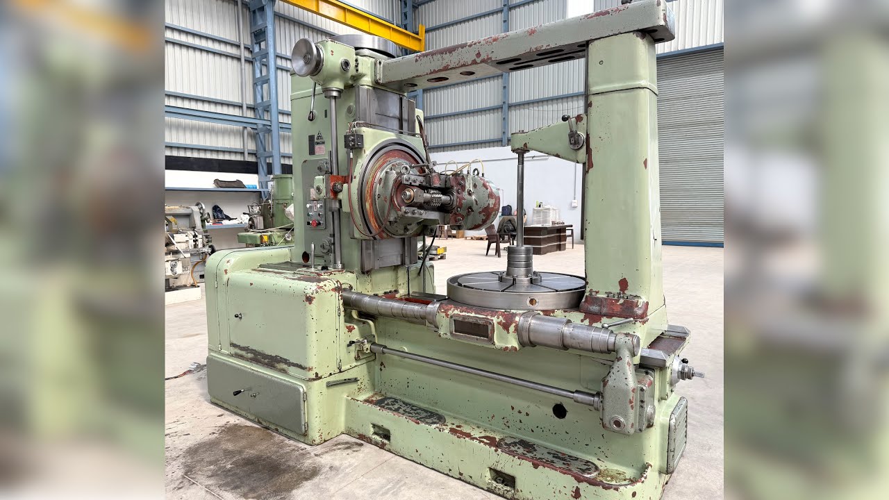 TOS FO-10 Gear Hobbing Machine - Capacity 10 Modules x 1000 mm Gear Diameter