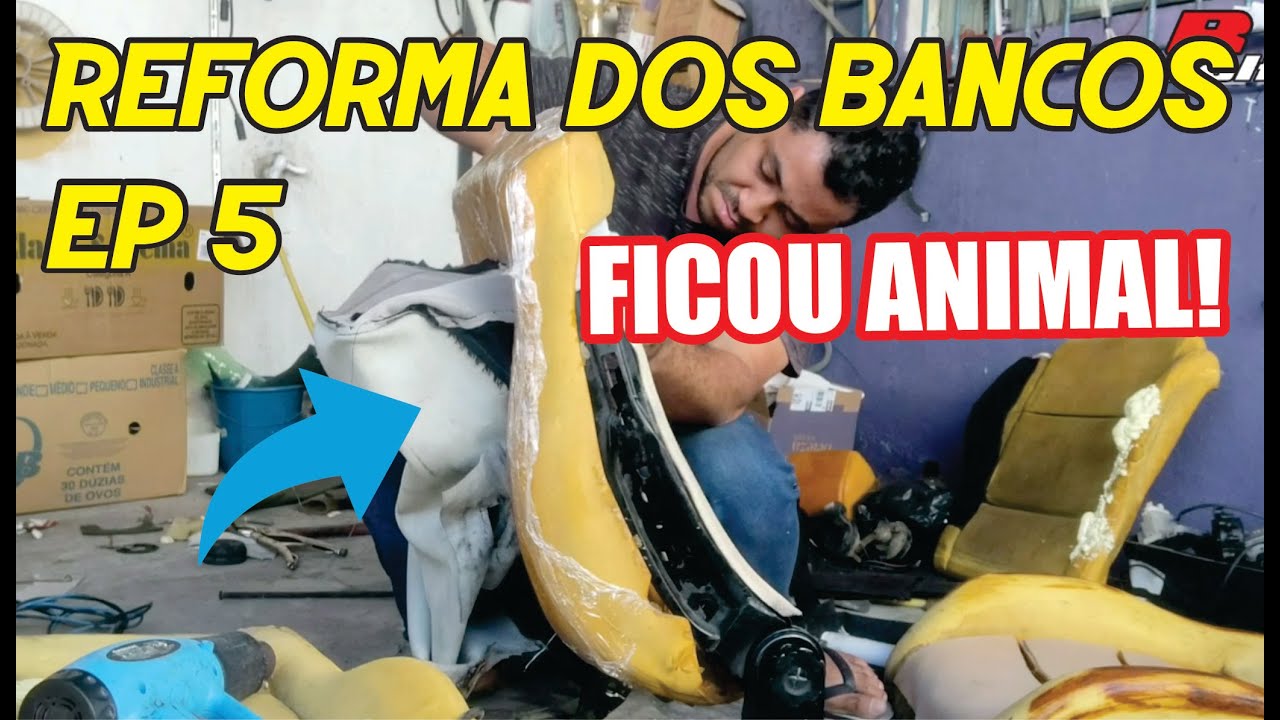 SAGA DA REFORMA dos bancos GOLF GTI MK3 Ep 05 - Montagem Ficou TOP!  #golfmk3 #golfgti