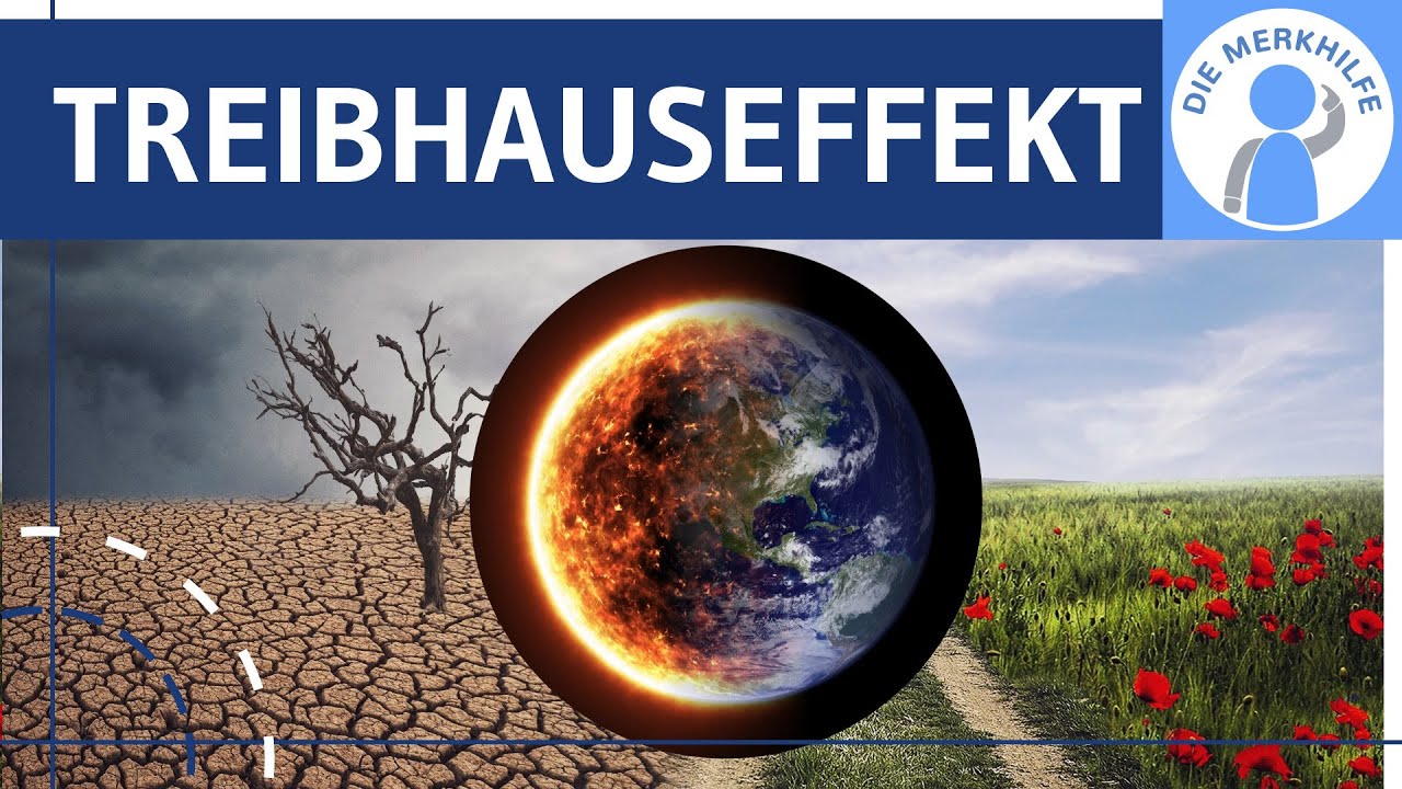 Treibhauseffekt - nat&uuml;rlicher Effekt, chemische Zusammensetzung Erdatmosph&auml;re & Klimawandel erkl&auml;rt