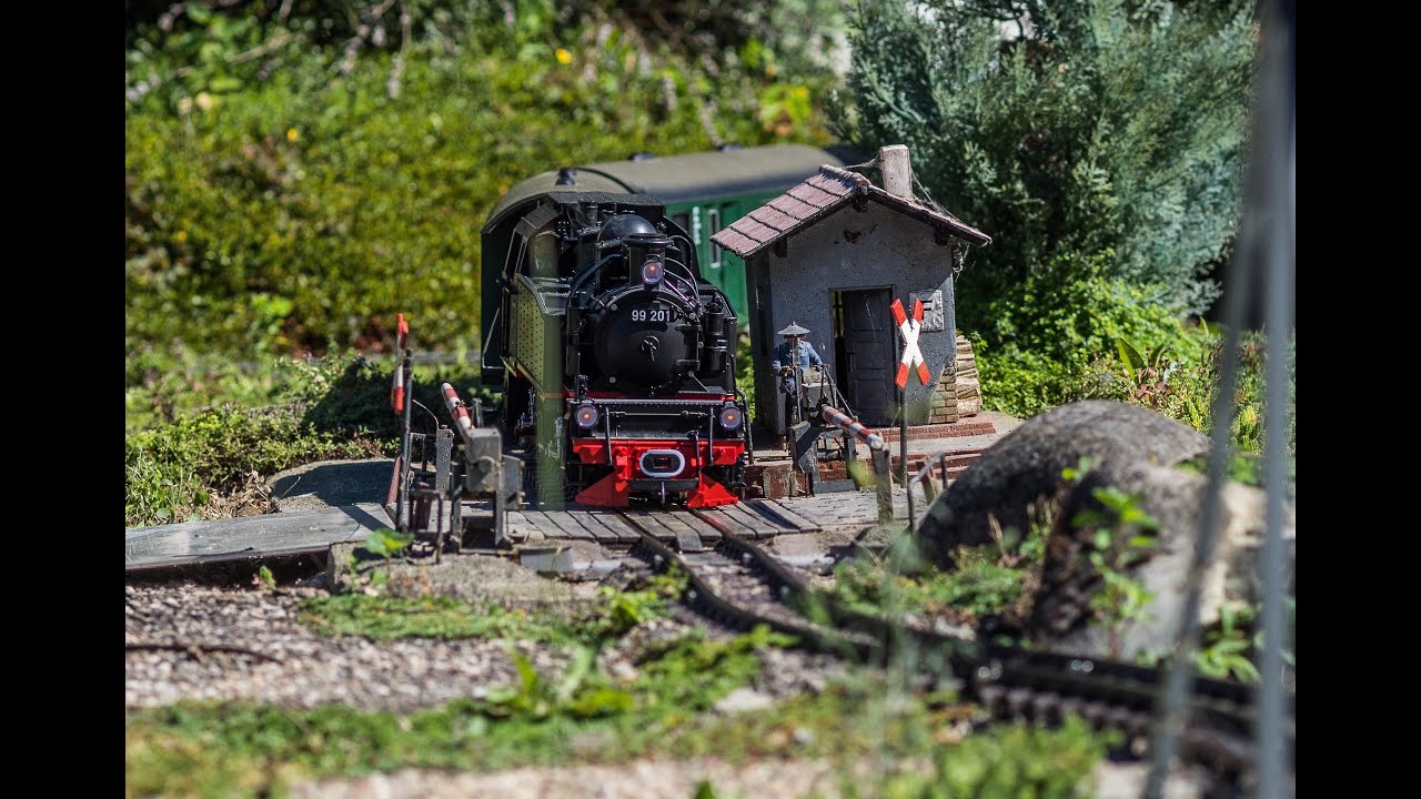 LGB Gartenbahn Südpfalz - ganze Strecke mit Mitfahrt - August 2016 - Schmalspur