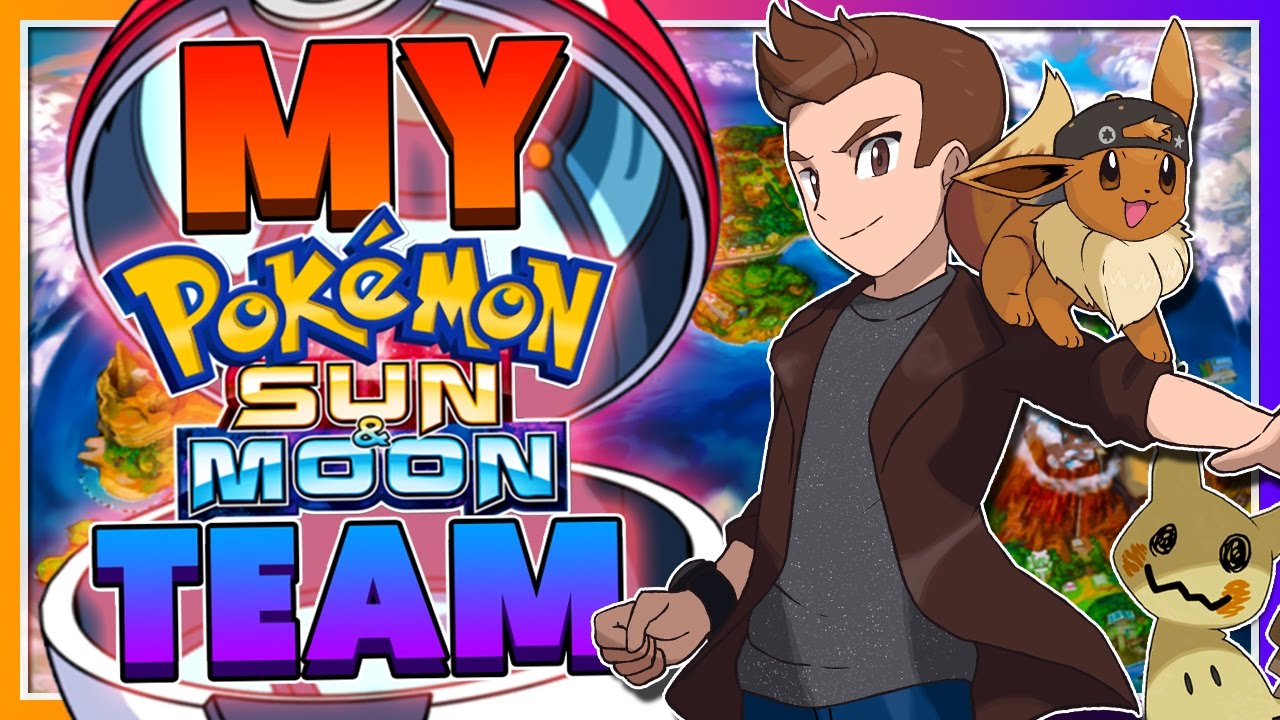My Pok&eacute;mon Sun and Moon Team! - Twintendo