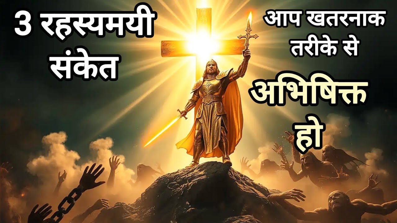3 रहस्यमयी संकेत, आप खतरनाक तरीके से अभिषिक्त हो || #jesus
