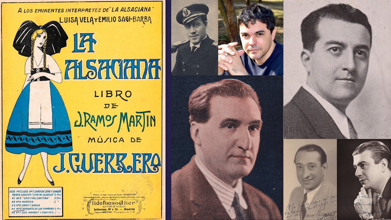 6 CAPITANES PARA LA ALSACIANA (barítonos en zarzuela)
