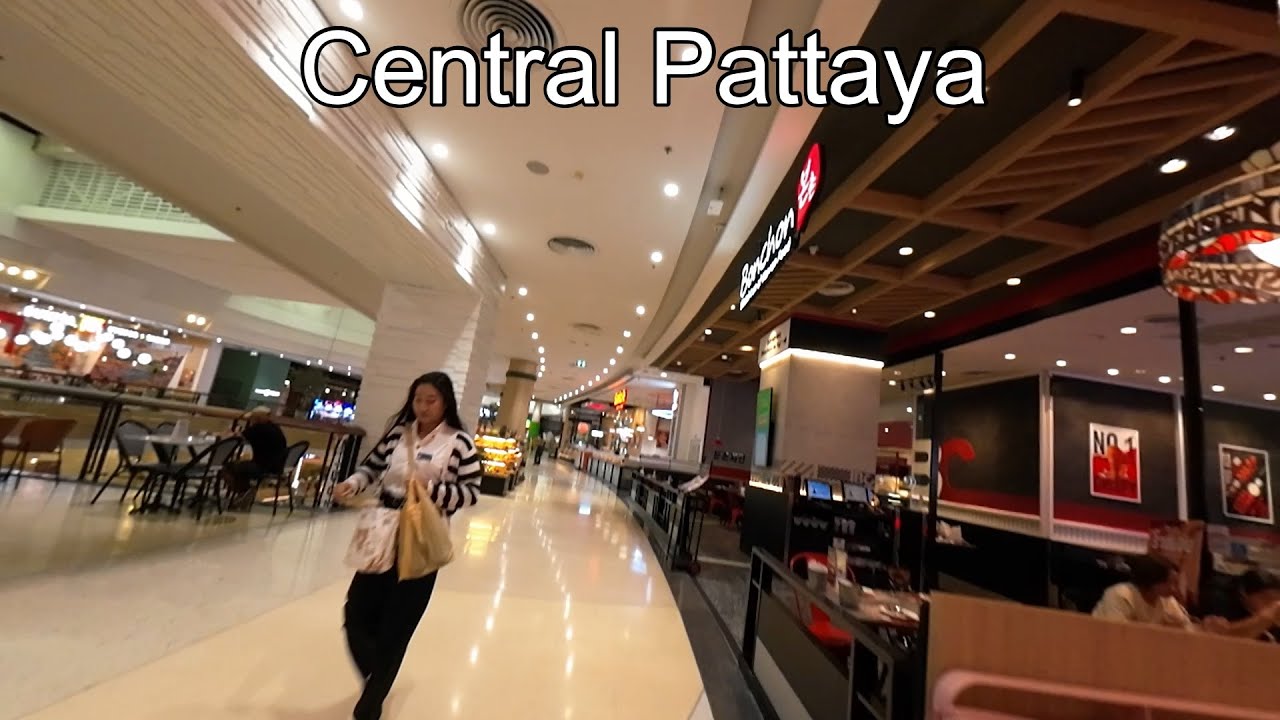 Central Pattaya | Walking Tour All Floors | Restaurants & Shops