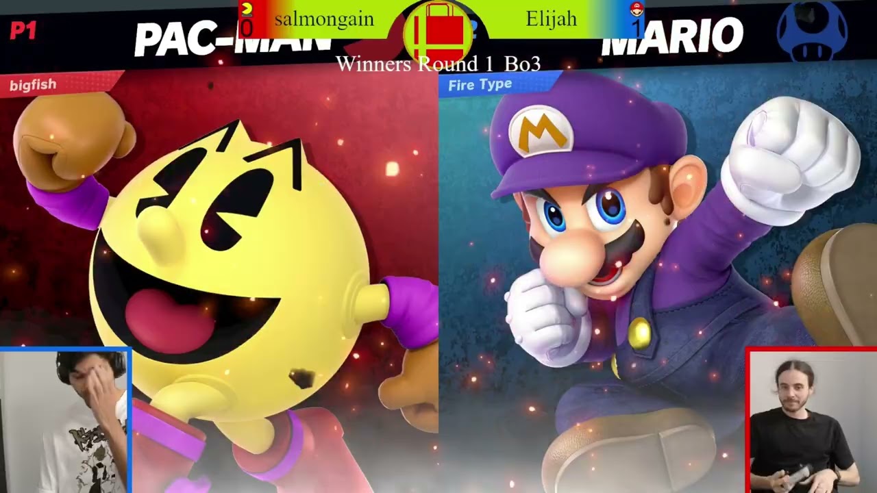 Salmongain (Pac-Man, GameChat) vs Mr. S (Mario) - Shopping Spree 2 [Winners Round 1]