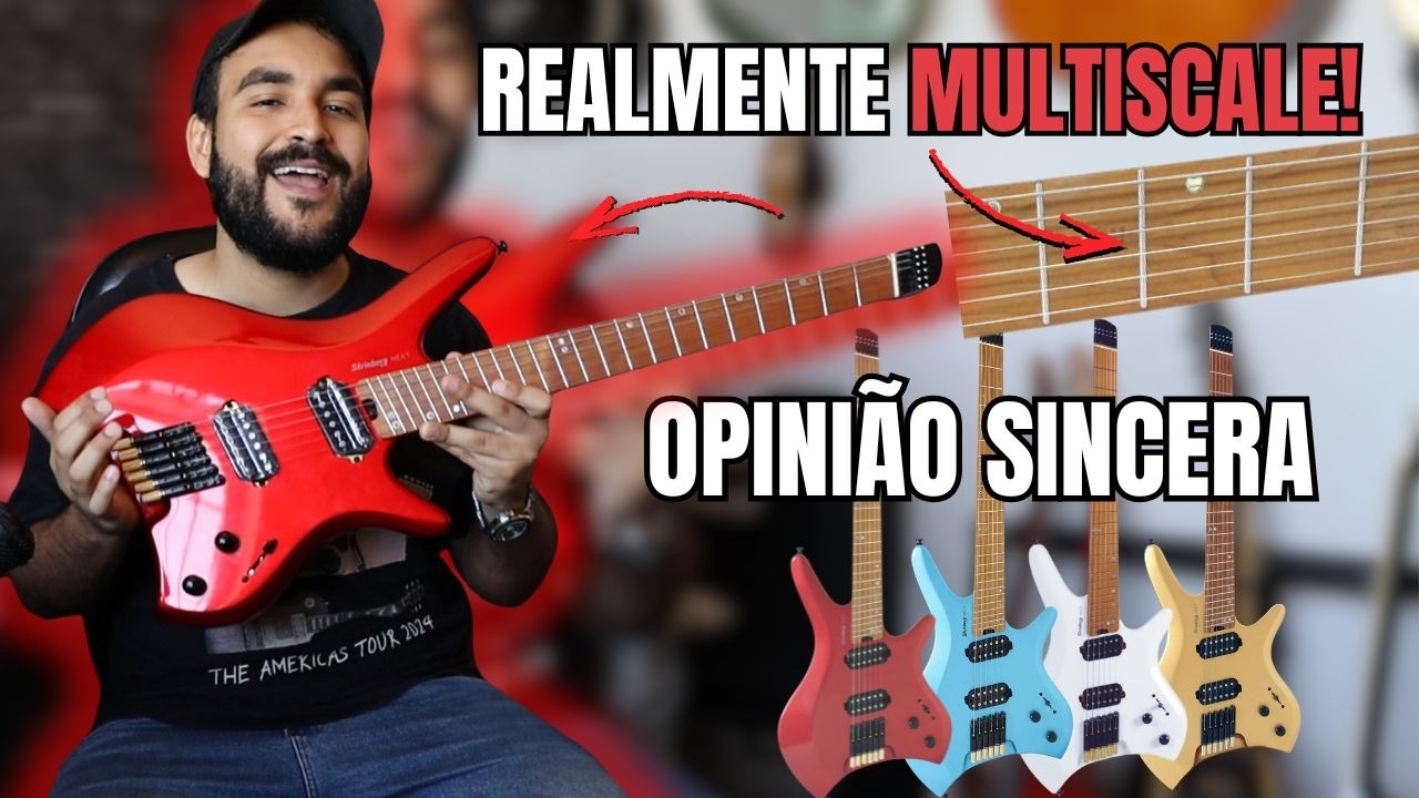 GUITARRA HEADLESS barata da STRINBERG… será que PRESTA? Review Strinberg Next