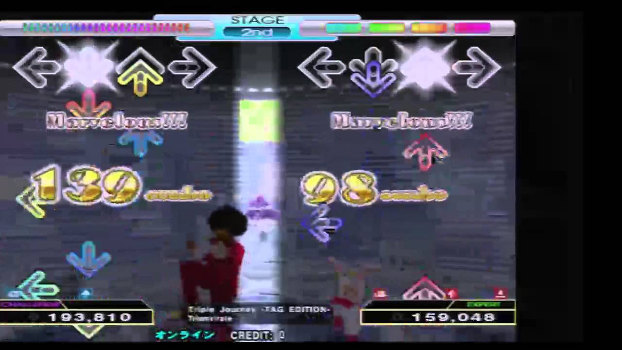 513 and Dr.D owning Triple Journey Challenge/Expert DDR 2015
