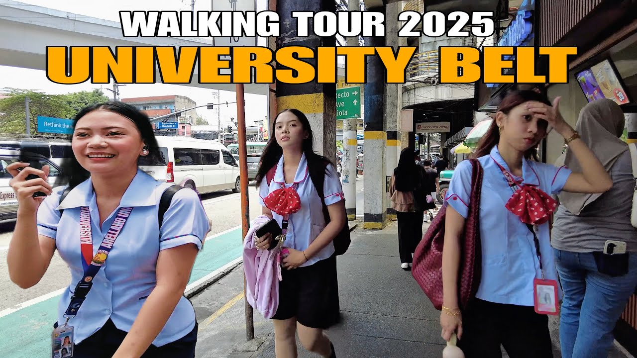 NOONTIME WALK OF THE UNIVERSITY BELT MANILA|WALKING TOUR 2025