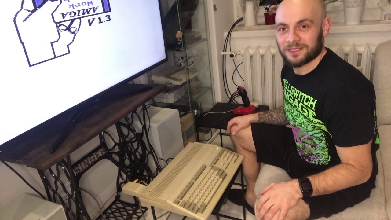 Amiga 500 - test i niesprawna stacja dysk&oacute;w