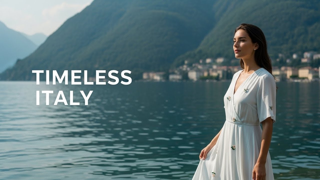 Romantic Italian Music with Beautiful Travel Scenery of Italy 🍝🍇🌅 | Instrumental Background Music