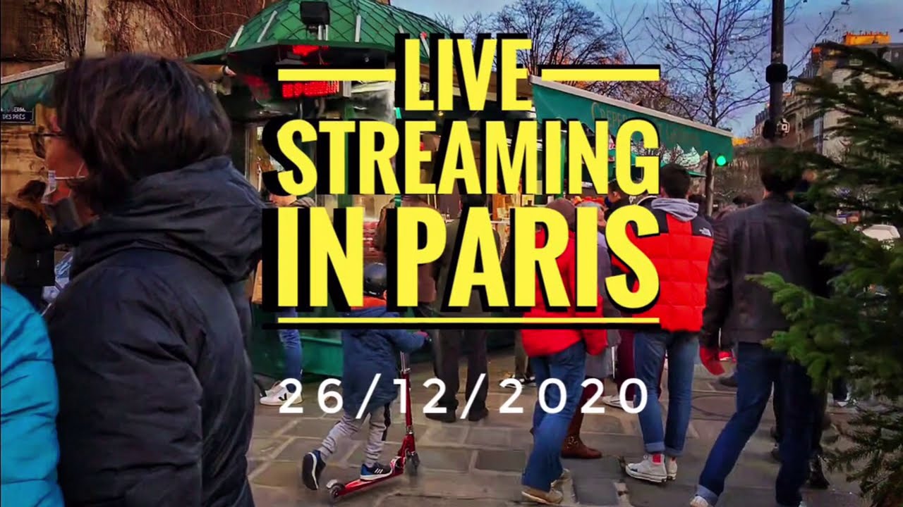 🇫🇷 LIVE STREAMING IN PARIS  ( 