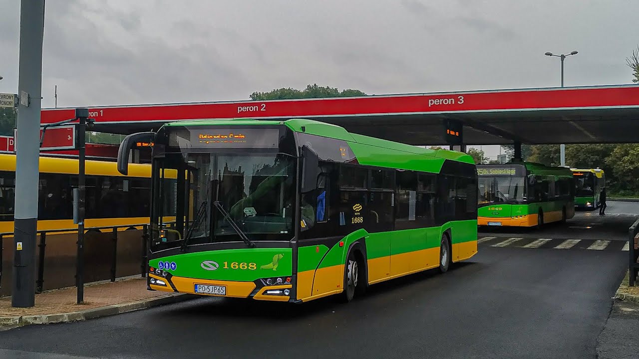 MPK Poznań - Solaris Urbino 12 IV (1668). Linia 185
