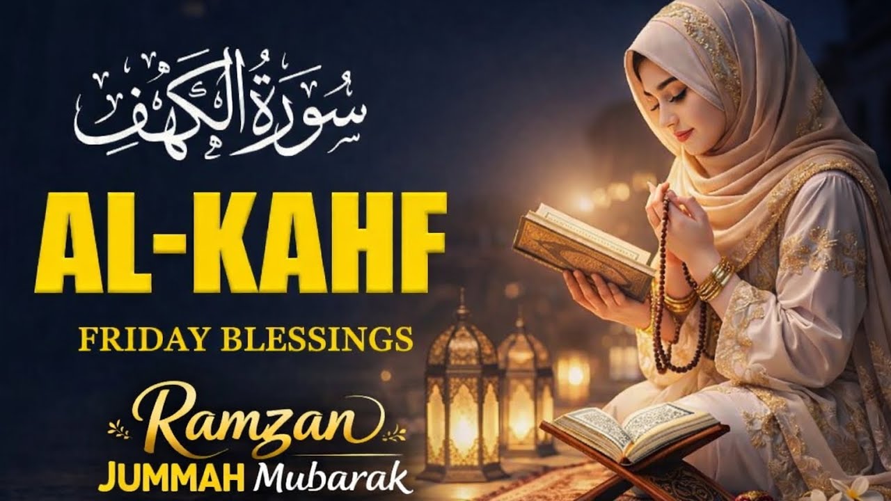 Surah Al-Kahf | Urdu Tarjuma Ke Sath | Ramzan Jummah Mubarak | Friday Blessings