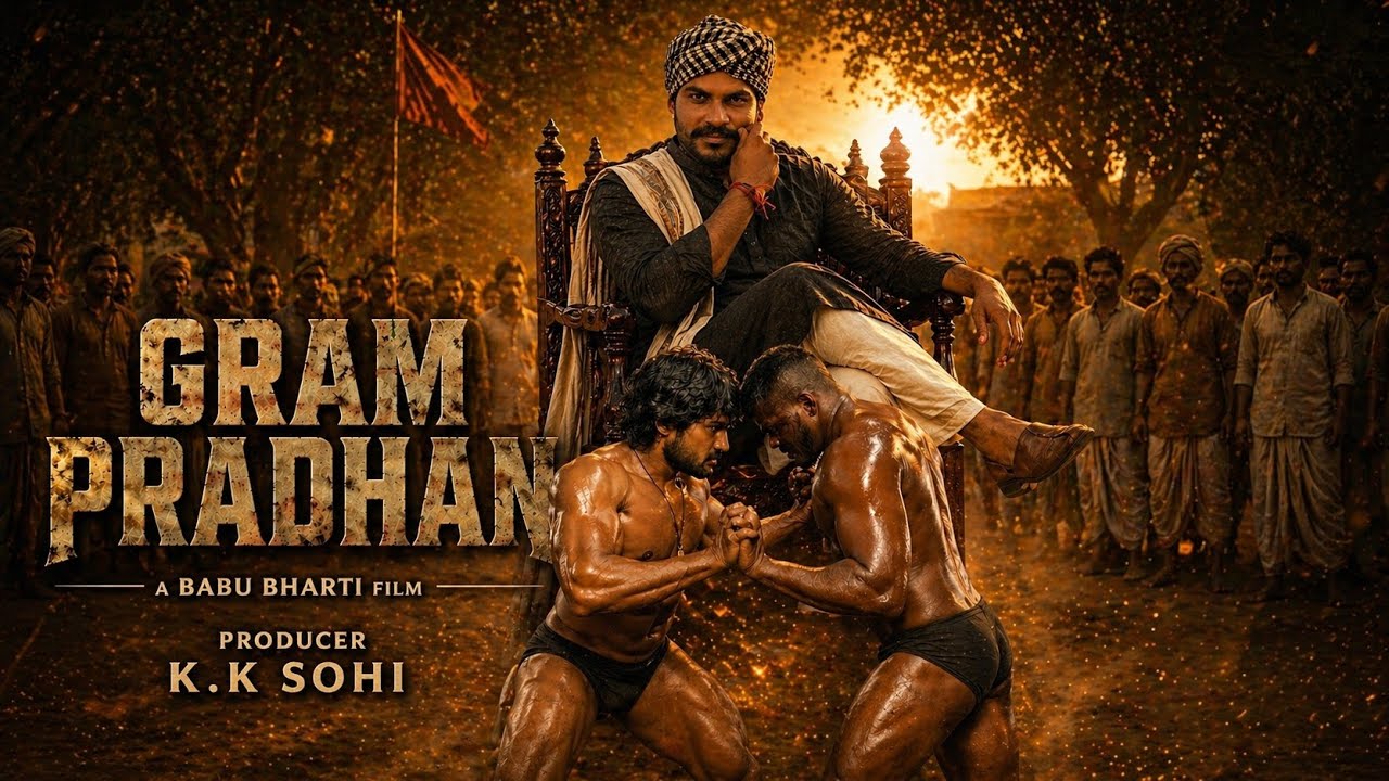 Gram pradhan , official teaser, mukul dev , indian brock raka , babu bharti , kk sohi ,25 April 2026