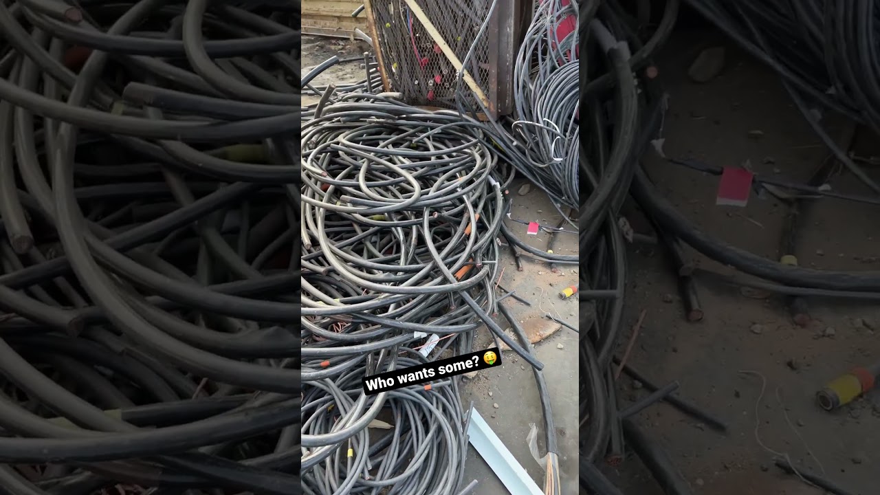 The only cable bill we want a part of. 🤑 #scrap #scrapmetal #scrapping #metalprices