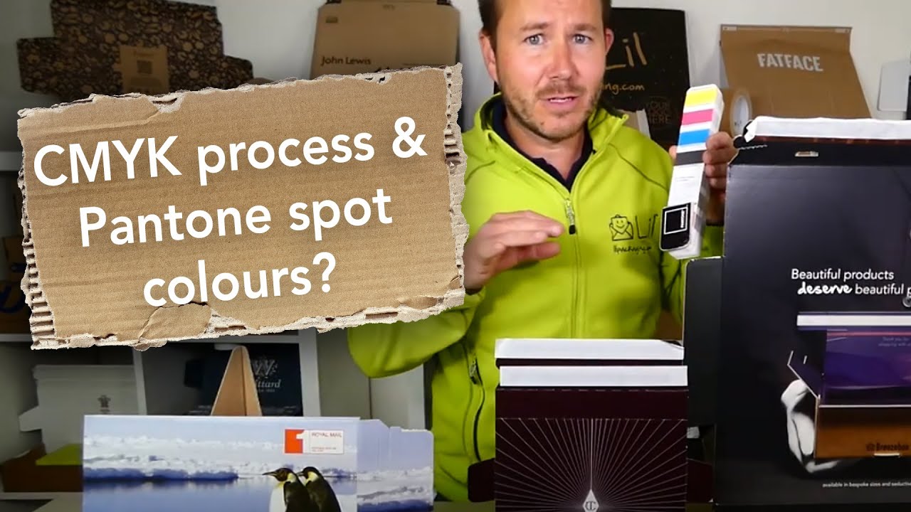 What are CMYK process colours and what is a pantone PMS spot colour? Lil packaging eCommerce FAQs