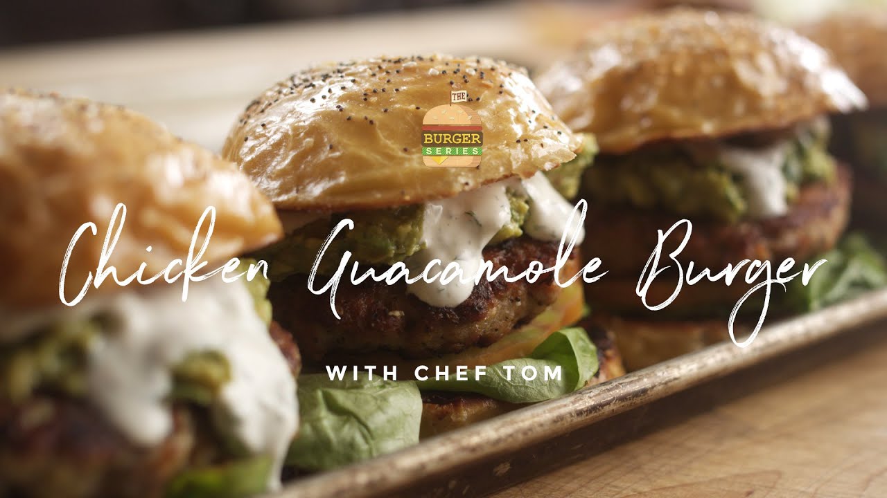 Chicken Guacamole Burger Recipe – Fresh, Zesty & Grilled to Perfection