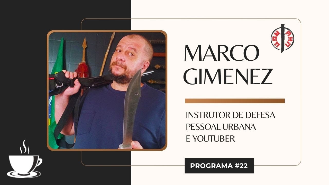 Entrevista #22 | Defesa pessoal com lâminas com Marco Gimenez | @nucleodharma