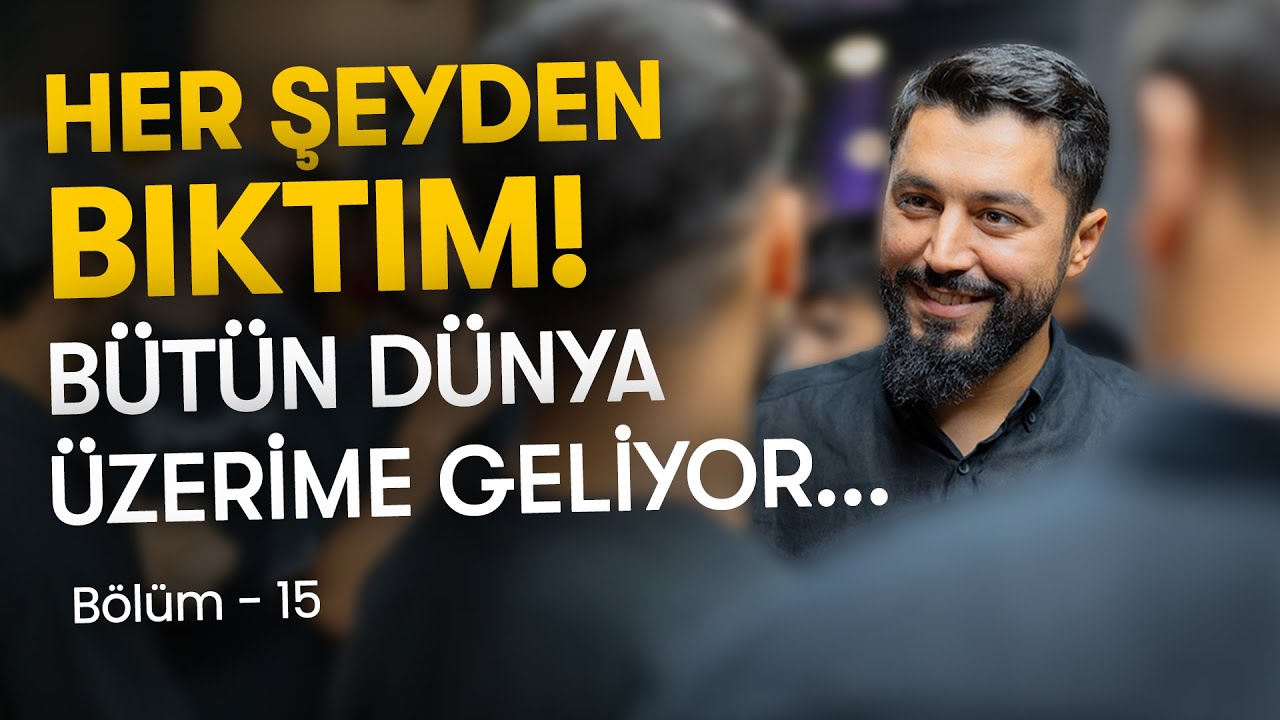 Her şeyden Bıktım, Bütün Dünya Üzerime Üzerime Geliyor... - Hicret | @onurrkaplan​