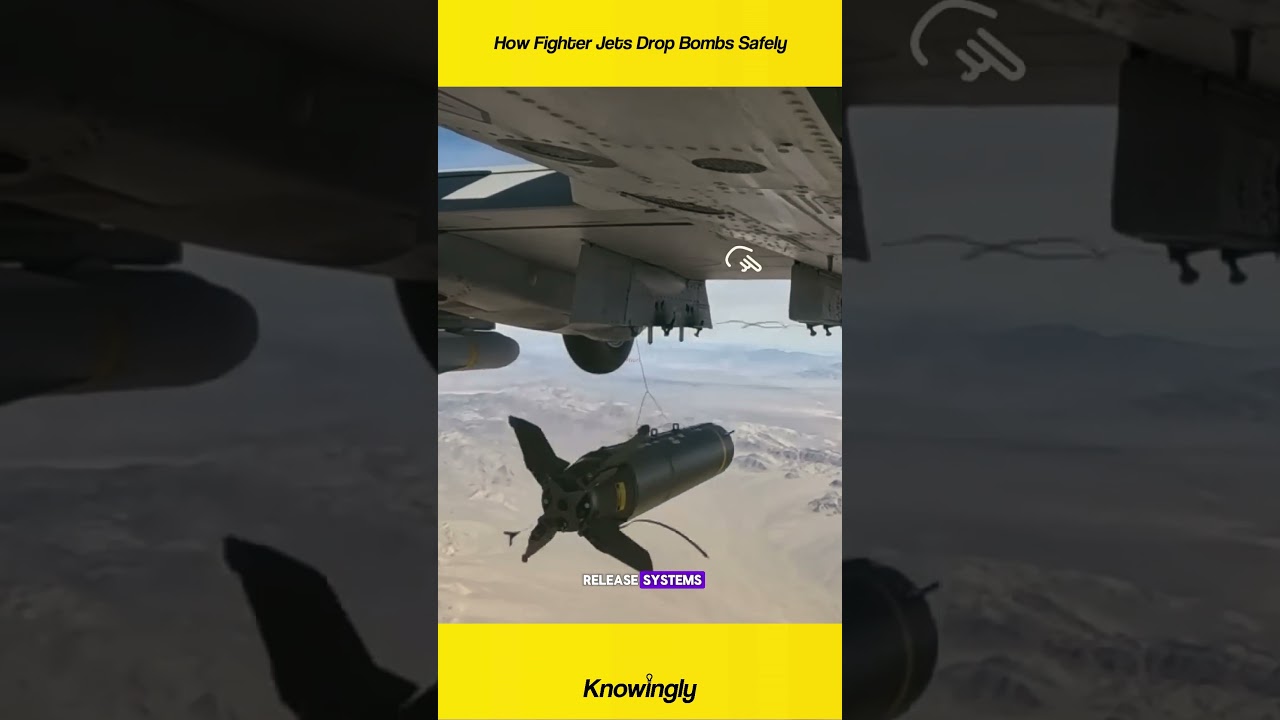 How Fighter Jets Drop Bombs Safely