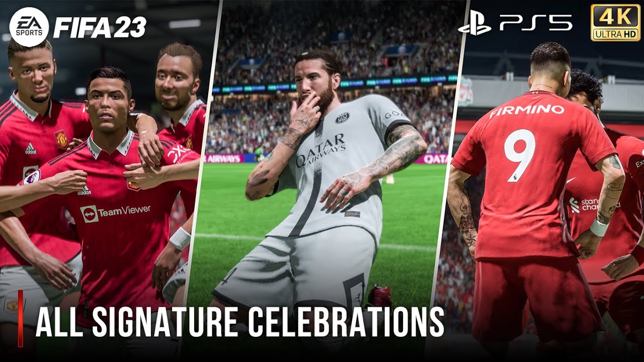 FIFA 23 | Все фирменные празднования