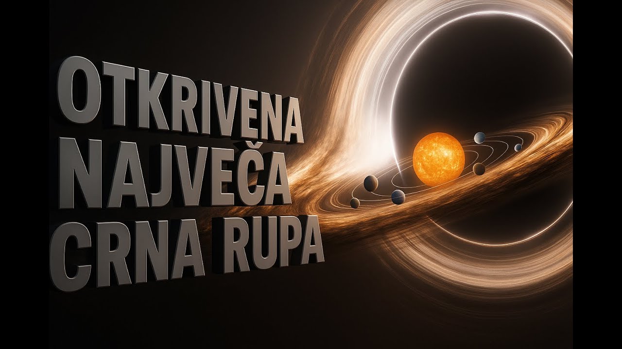 NASA U &Scaron;OKU...Otkrivena Najveća Crna Rupa u Svemiru (moze progutat SUNČEV SUSTAV) TON-618