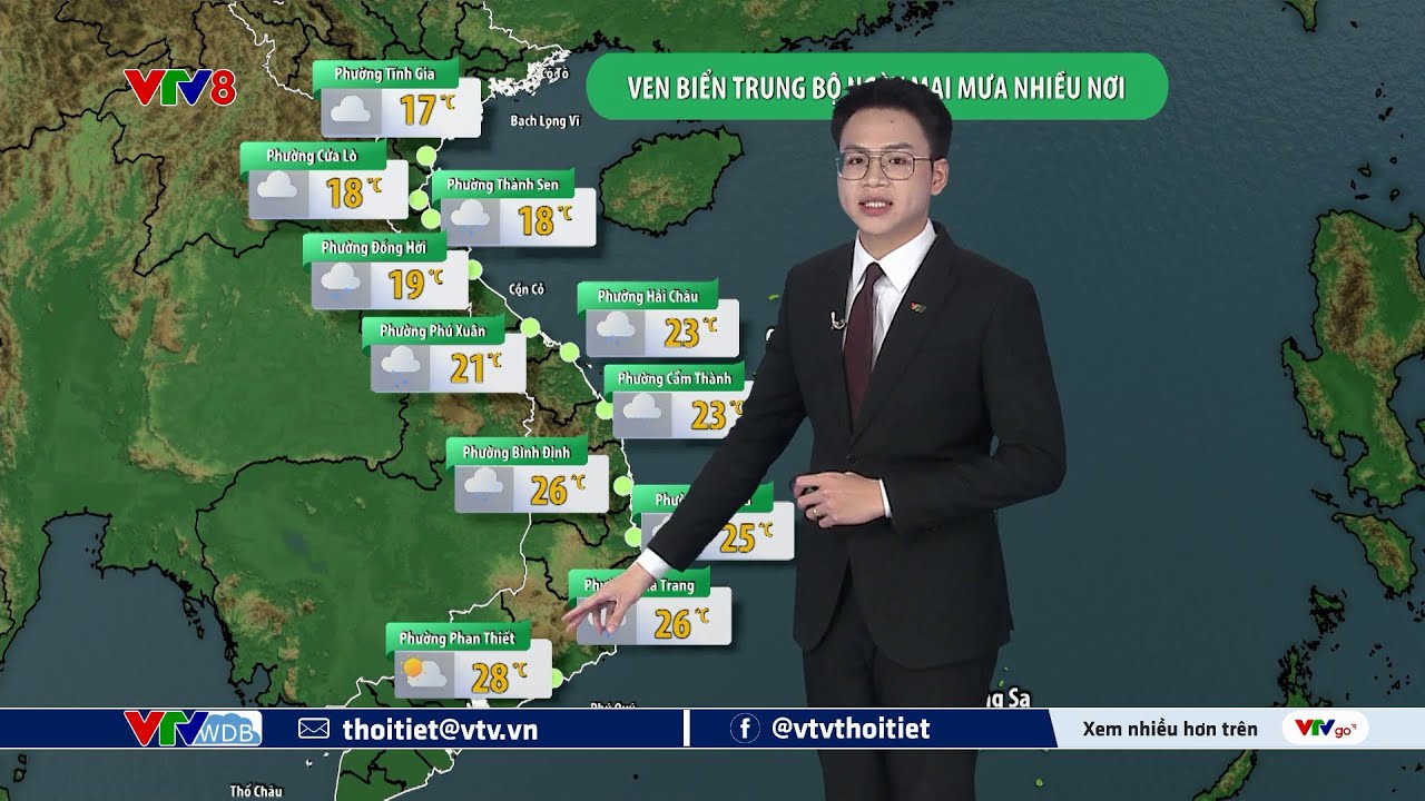 Dự báo thời tiết du lịch 7 ngày tới từ ngày 23 đến ngày 29/01/2026 | VTVWDB