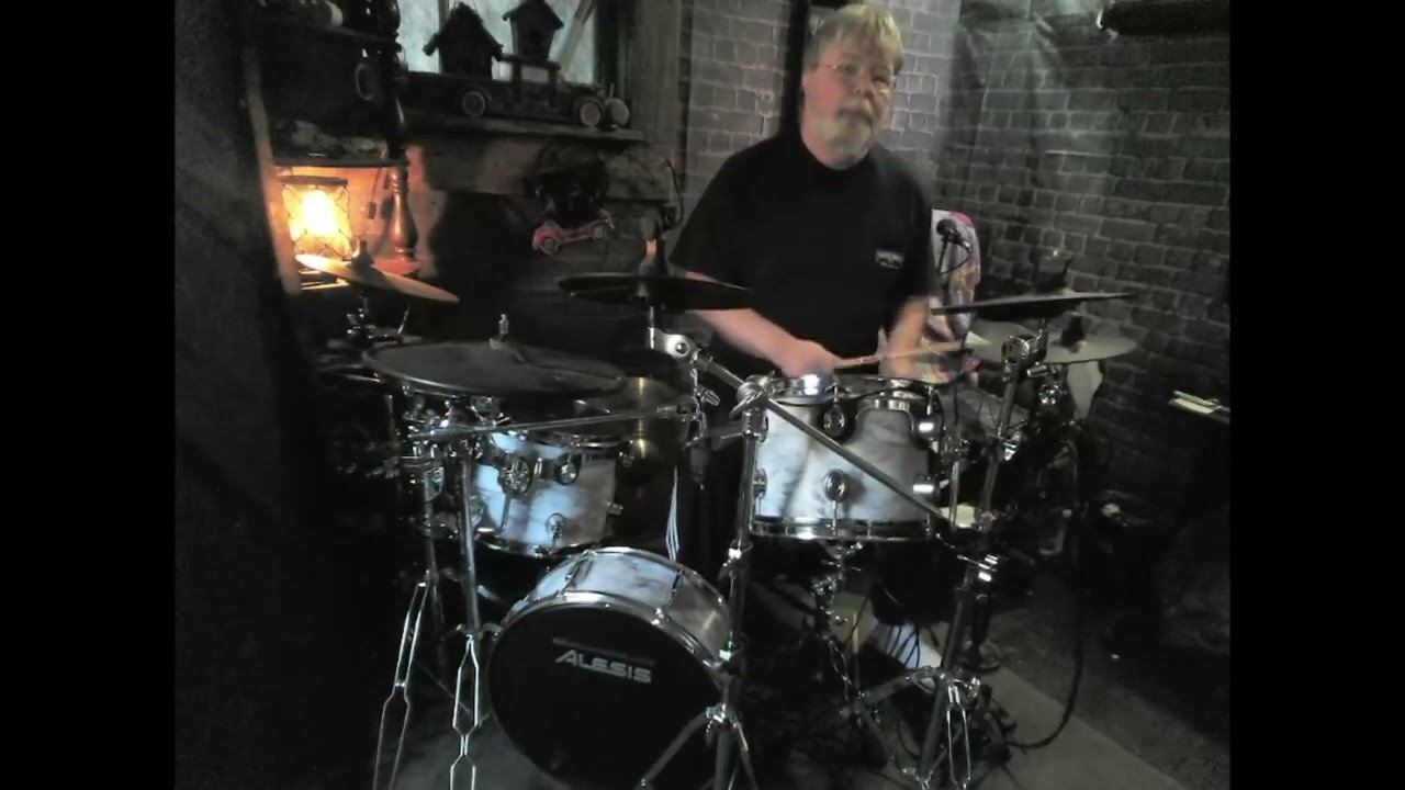 CCR Bad moon rising test drum cover