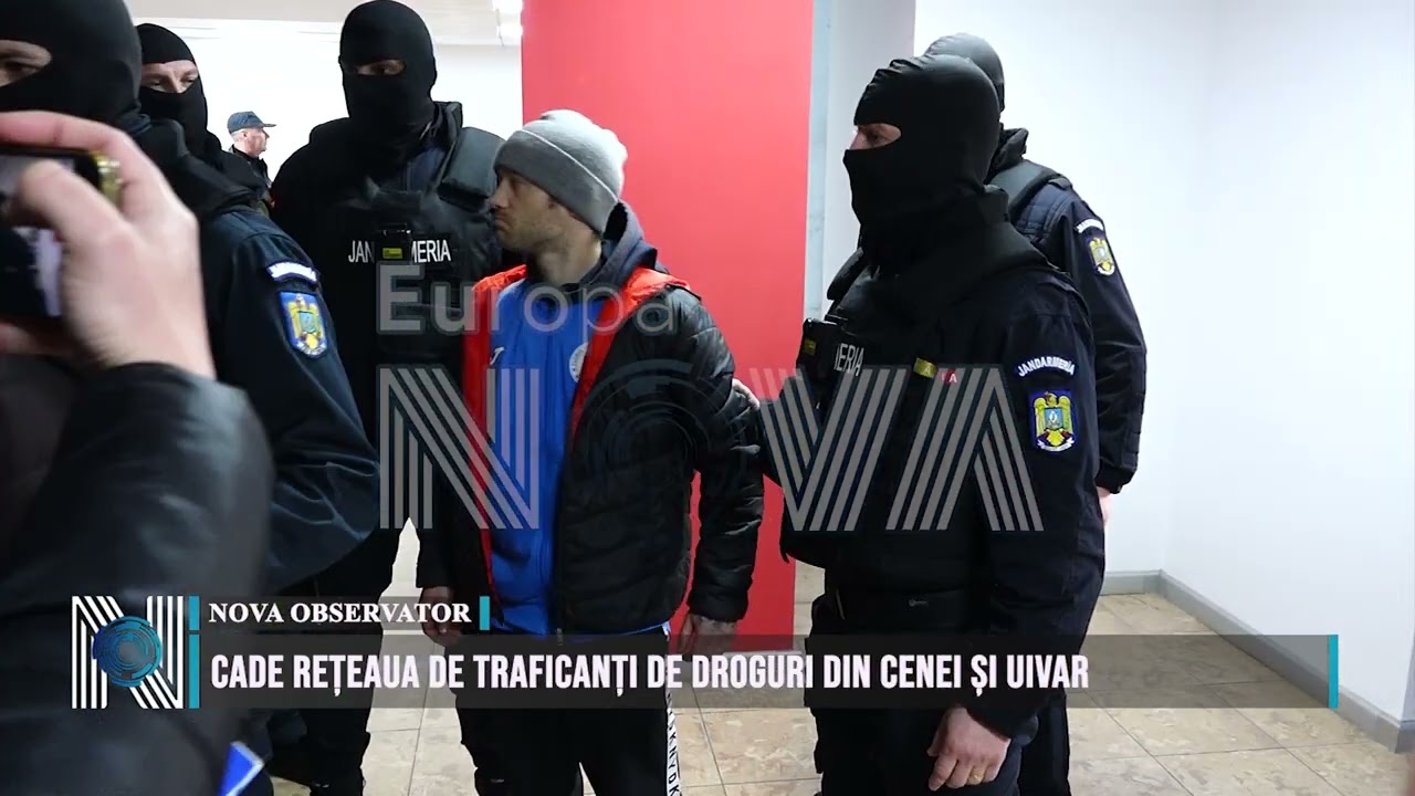 Cade rețeaua de traficanți de droguri din Cenei și Uivar