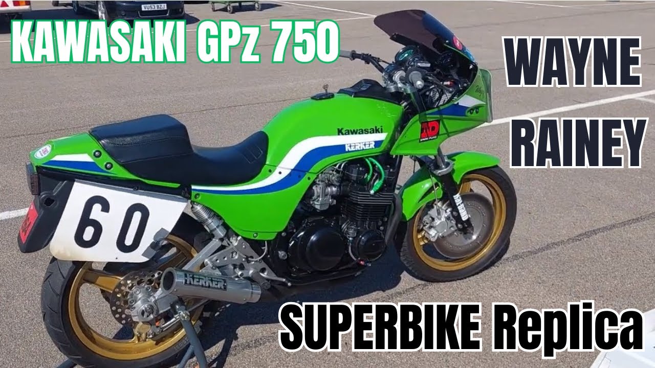 KAWASAKI GPz750....  Wayne Rainey AMA Superbike rep